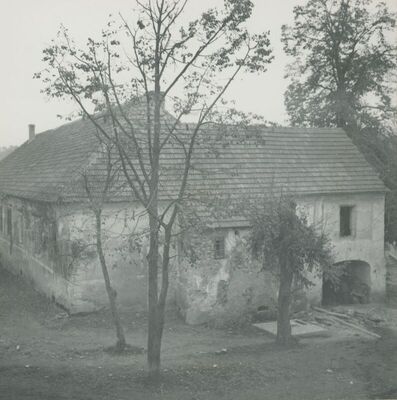 Velika Ves (Krapina) - Dvorac Popovec (Kulmer), pogled sa sjeveroistoka.