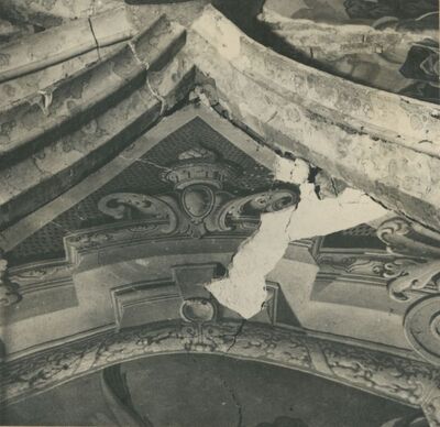 Lepoglava - Župna crkva, svetište, svod, vrh polja br. 6