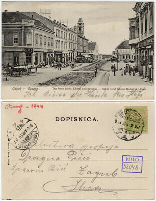 Osijek - Trg bana K. Hedervaryja