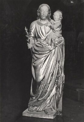 Dubrava - Župna crkva sv. Margarete, kip sv. Josipa sa Kristom