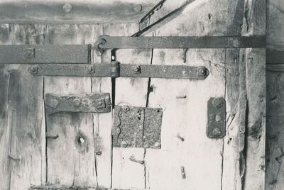 Ozalj - Stari grad, detalj ulaznih vrata