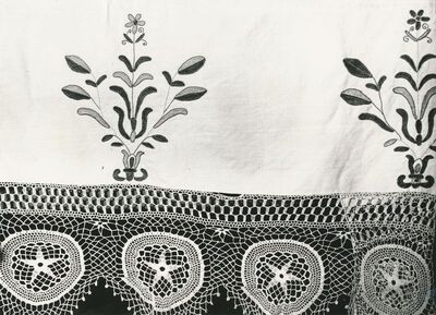 Slapno (Ozalj) - Dio pokrivača za krevet