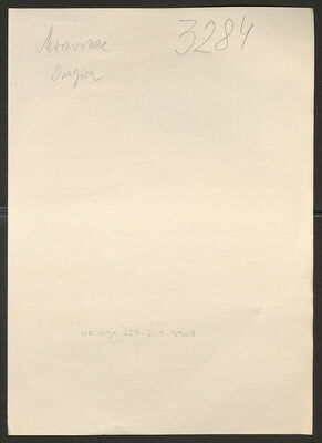 Mravunac, Dragica, 30.6.1924. Policijski karton