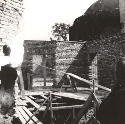 Januševec - Dvorac Januševec, novi zidovi sjevernog krila