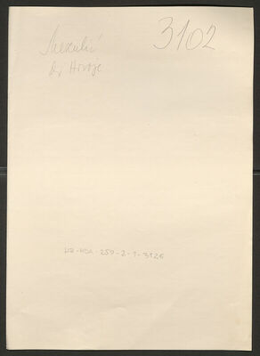 Mezulić, Hrvoje, 22.11.1901. Policijski karton