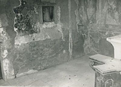 Martinšćina (Zlatar) - Crkva sv. Martina, detalj svetišta