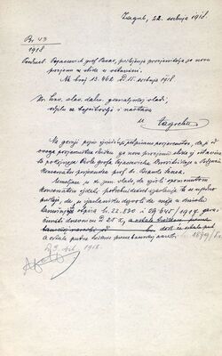 Grof Pavao Pejačević, ostavina