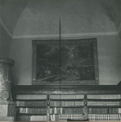 Trakošćan - biblioteka, detalj