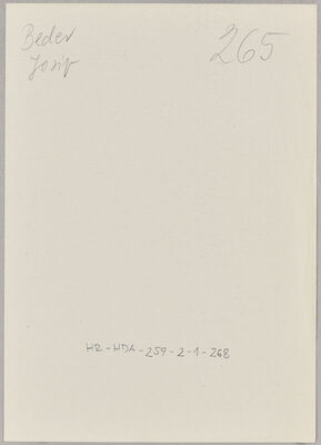 Beder, Josip, 5.9.1887. Policijski karton