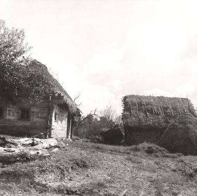 Lijevi Štefanki - Tradicijska drvena prizemnica i štala