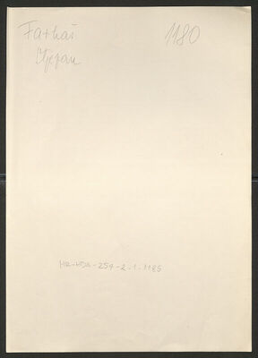 Farkaš, Stjepan, 25.12.1903. Policijski karton