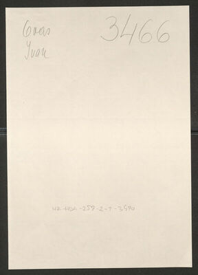 Ovas, Ivan, 7.7.1919. Policijski karton