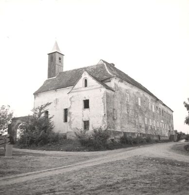 Gornji Tkalec - Dvorac, južno i istočno pročelje