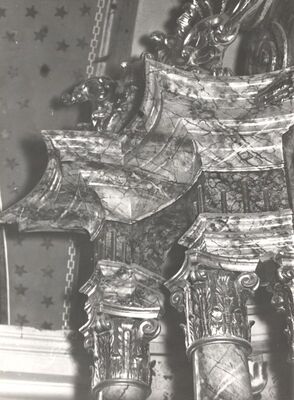 Cerje - Crkva sv. Ivana Evanđelista, glavni oltar