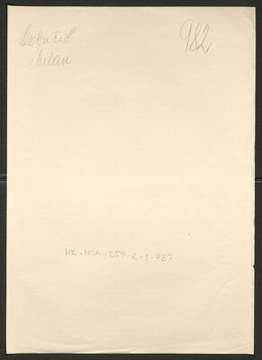 Dobričić, Milan, 3.8.1906. Policijski karton