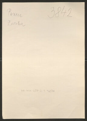 Puncer, Zvonka (Antonija), 3.1.1907. Policijski karton