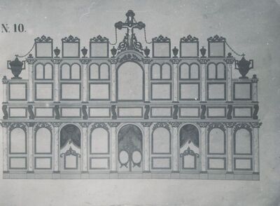 Karlovac - skica za ikonostas