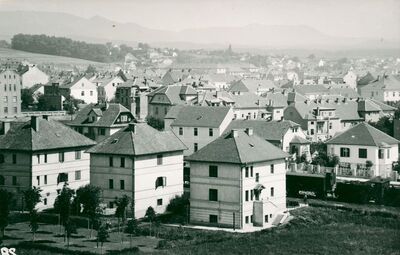 Zagreb - Heinzelova ulica - Pešćenica, panorama