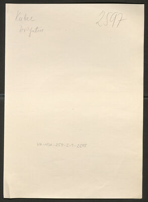 Kukec, Dragutin, 11.1.1911. Policijski karton