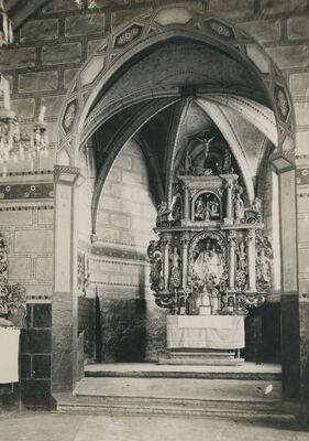 Lobor - Crkva Majke Božje Gorske, unutrašnjost