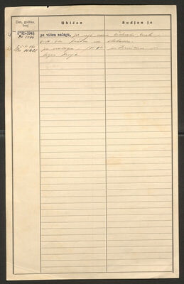 Pfeifer, Vladimir, 10.9.1892. Policijski karton