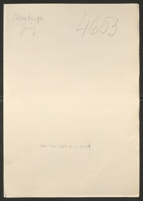 Stemberger, Josip, 1894. Policijski karton