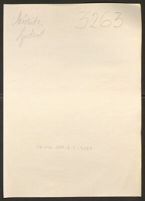 Mönitz, Ljudevit, 8.8.1906. Policijski karton