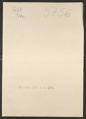 Vaht, Ivan. Policijski karton