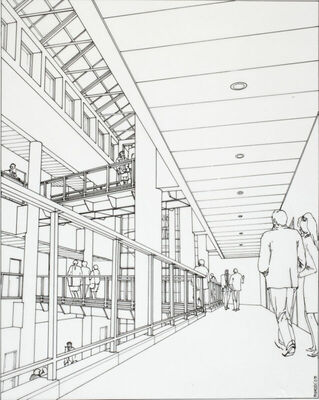 Sveučilišni centar UZA II - Geološki, Farmaceutski i Ekonomski fakultet, Althanstrasse - Augasse 2-4, Beč