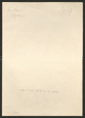 Đurđević, Ignac, 1922. Policijski karton