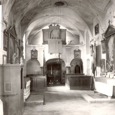 Lovrečka Varoš - Župna crkva sv. Lovre, pjevalište