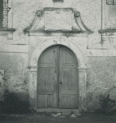 Krkanec (Vidovec) - dvorac Patačić, ulaz