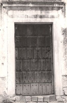 Gornji Tkalec - Kapela Uznesenja Blažene Djevice Marije, vrata