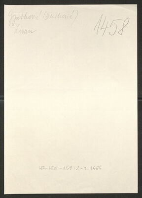 Gjurković, Živan, 2.1.1920. Policijski karton