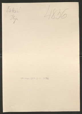 Šakić, Ilija, 19.7.1898. Policijski karton