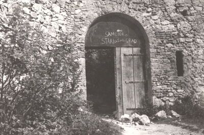 Samobor - Stari grad, ulazna vrata