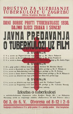 Javna predavanja o tuberkulozi uz film