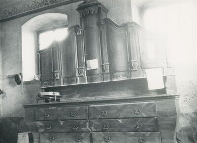 Martijanec - župna crkva sv. Martina, ormar u sakristiji