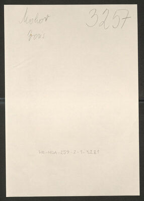 Mohor, Boris, 1926. Policijski karton