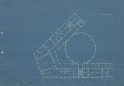 Palača burze, tlocrt/drugi kat