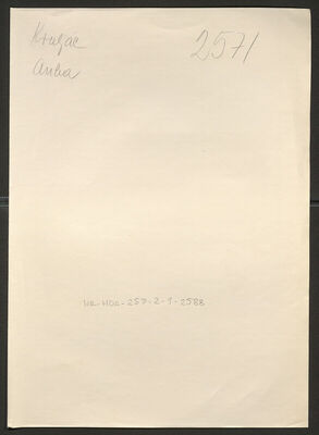 Kruljac, Anka, 22.4.1910. Policijski karton