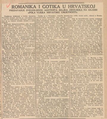 Romanika i gotika u Hrvatskoj