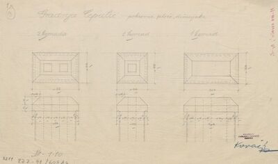 Vila Čepulić, dimnjaci/pokrovne ploče
