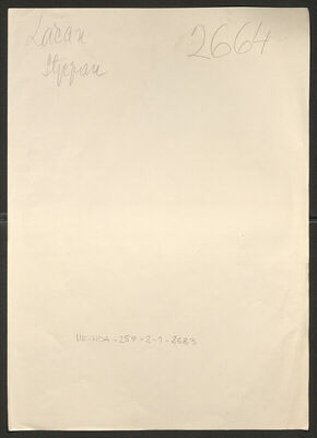 Lačan, Stjepan, 24.11.1920. Policijski karton