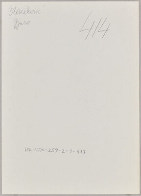 Blažeković, Gjuro (Đuro), 23.4.1902. Policijski karton