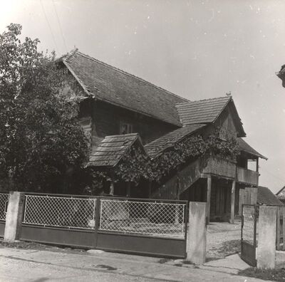 Mraclin - Tradicijska kuća, ulazno pročelje