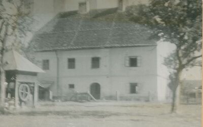 Lučko / Stupnik - Župni dvor, dvorišno pročelje