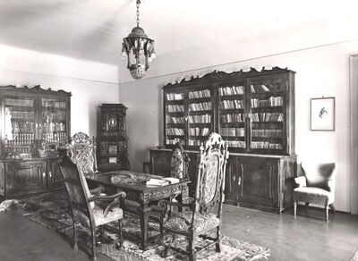 Januševec - Dvorac Januševec, knjižnica