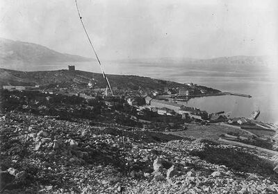 Senj - Pogled na grad sa sjeverne strane