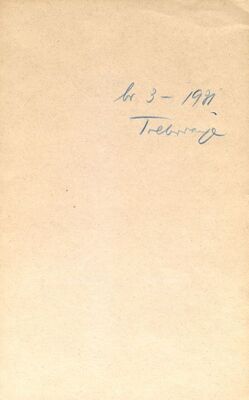 Trebovanje za prvo tromjesečje 1931./32.